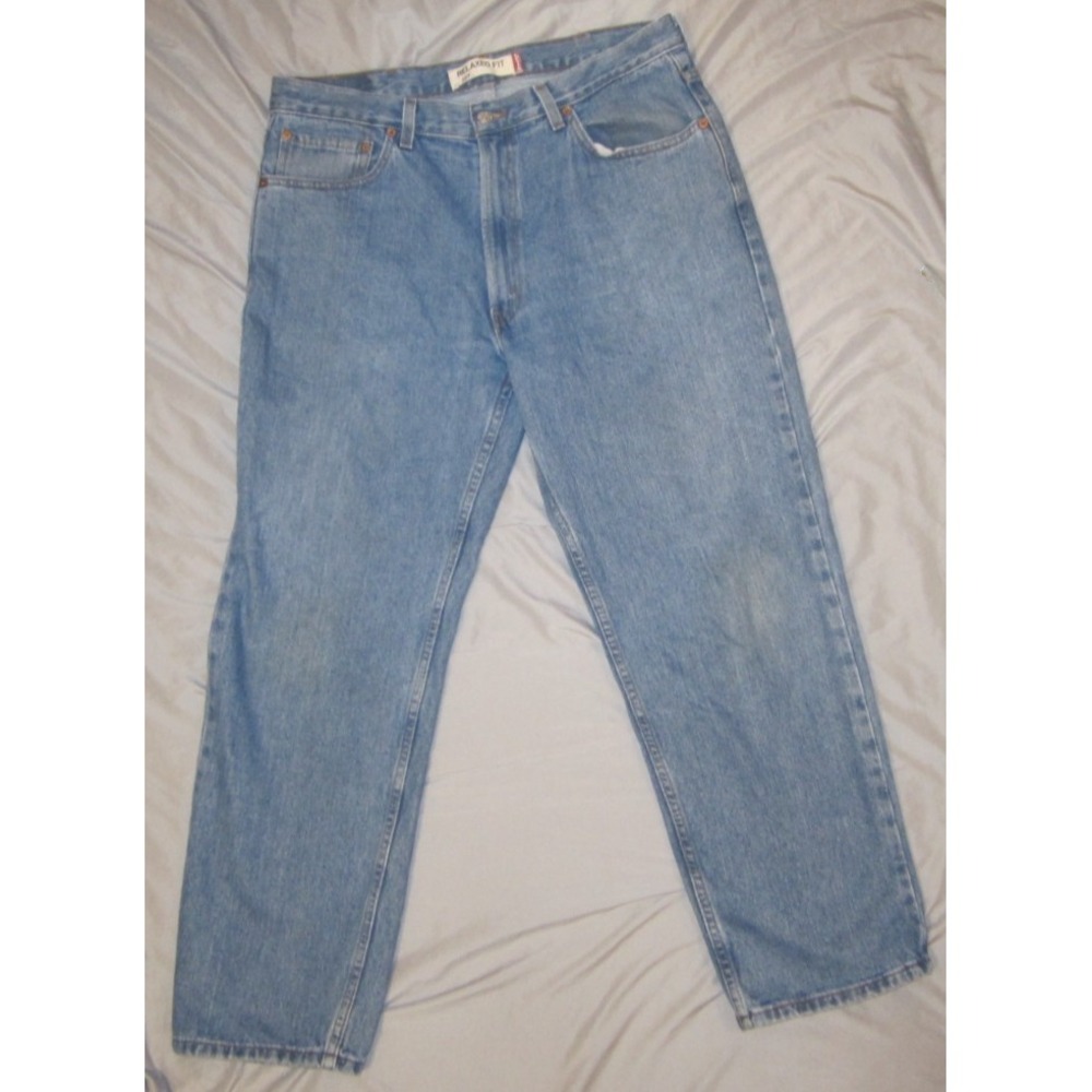 550 Levi's Jeans  Size W38 x L30 Blue 550 Vintage Relaxed Fit Denim